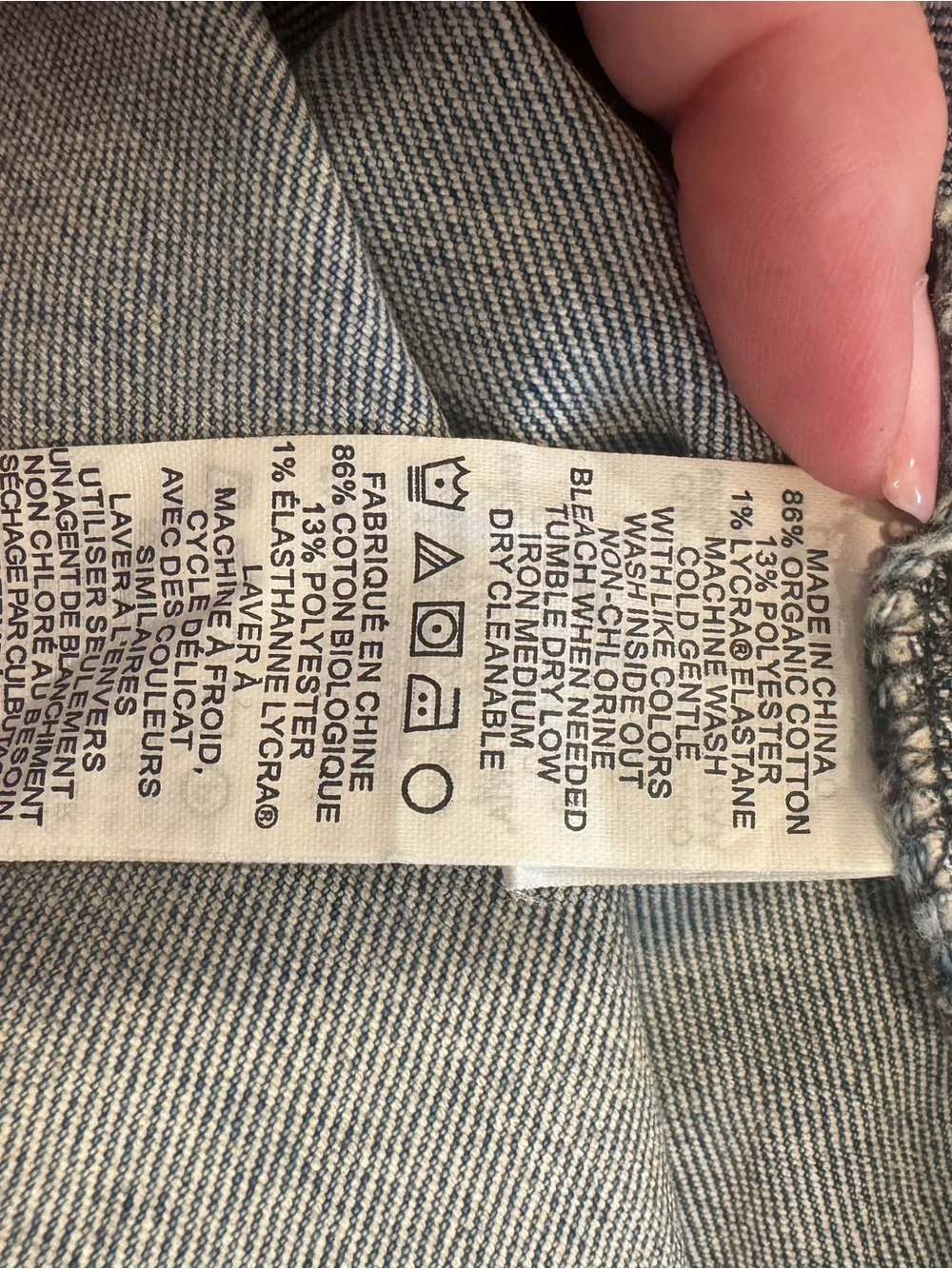 Prana 90s Button-Front Denim Skirt in Denim Blue EUC